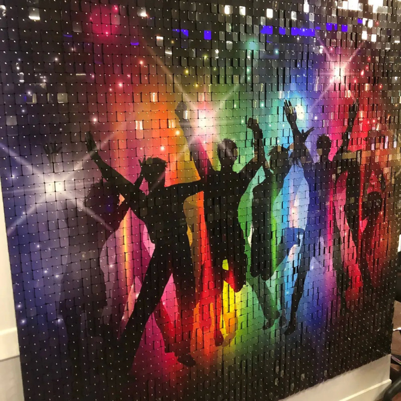 Dalles Sequins imprimées et personnalisées
