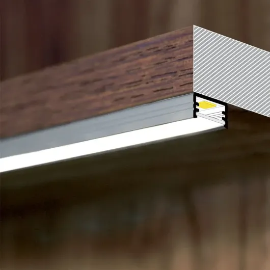 Profilé aluminium de 1m pour ruban LED 8mm