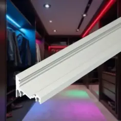 Profilé LED d'angle pour ruban LED 10mm