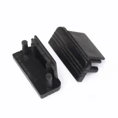 Bouchons noirs – Finition design pour profilé LED SURFACE L