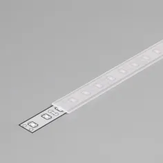 Diffuseur givré à glisser – Profilé LED extra plat