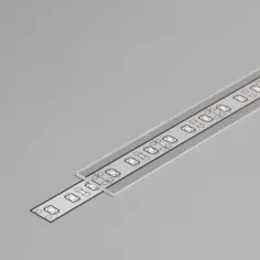 Diffuseur transparent à glisser – Lumière directe profilé LED meuble