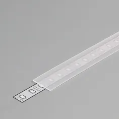 Diffuseur givré à glisser – Éclairage doux pour profilé LED