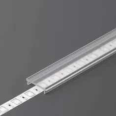 Diffuseur transparent à clipser – Lumière directe profilé LED XL