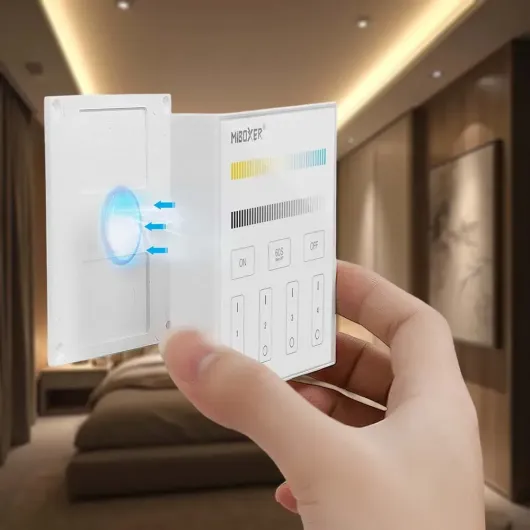 Panneau tactile mural CCT MiBoxer 4 zones