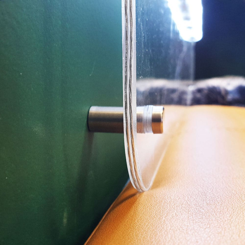 Entretoise de fixation murale pour enseigne néon personnalisée